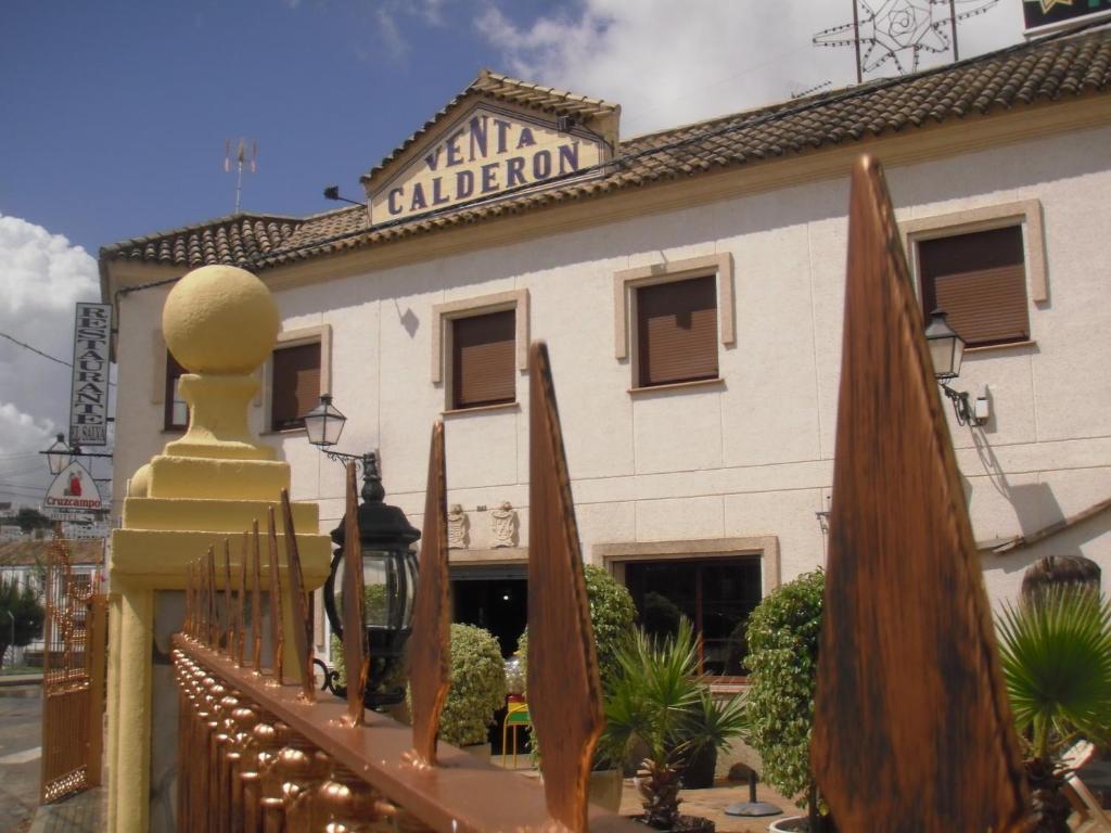 Hotel Restaurante Calderon アルコス・デ・ラ・フロンテーラ エクステリア 写真